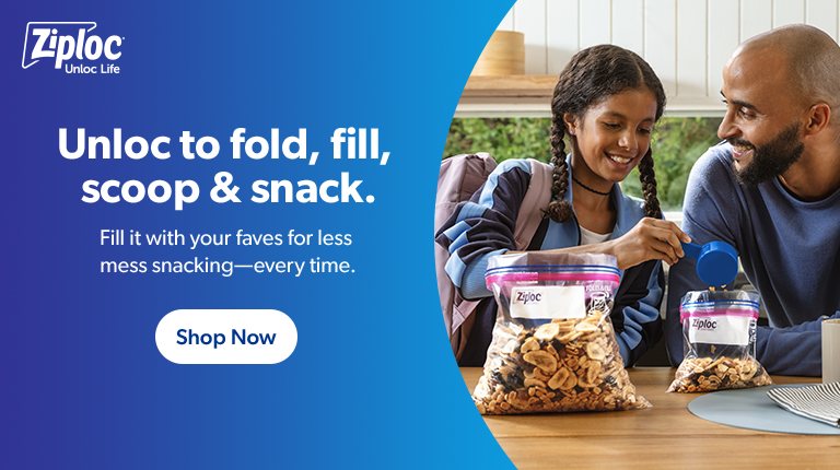 Ziploc Grip 'n Seal Top Snack Bags (300 ct.) - Sam's Club