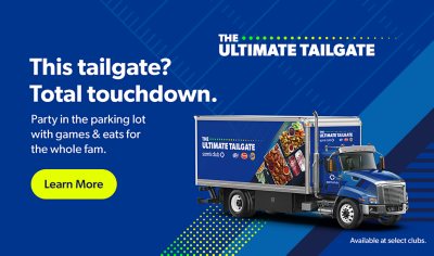 Tailgater of the Game, gift card