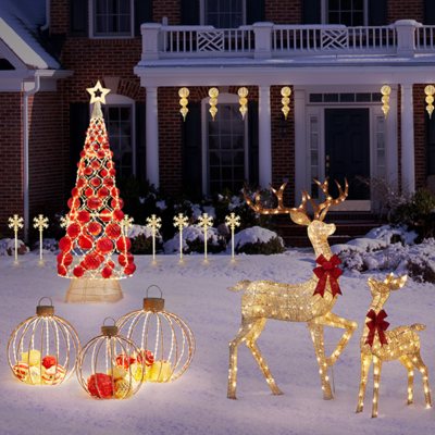 The Holiday Aisle® 12 LED Lantern With Rotating Christmas Scene, Faux  Snow, And Music