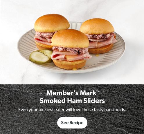 Member’s Mark Smoked Ham Sliders. Get recipe. 