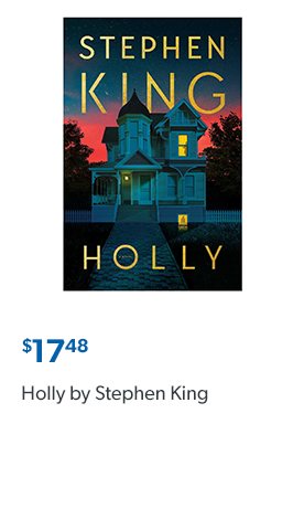 Holly by Stephen King. 