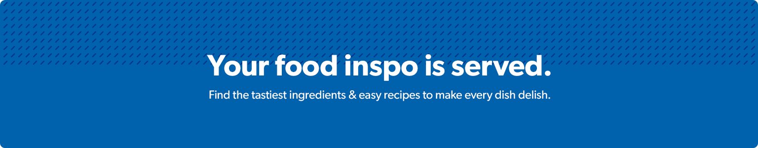 Your food inspo is served. Find the tastiest ingredients & easy recipes to make every dish delish.