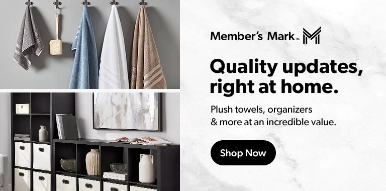 Quality updates, right at home. Plush towels, organizers and more at an incredible value. Shop Now.
