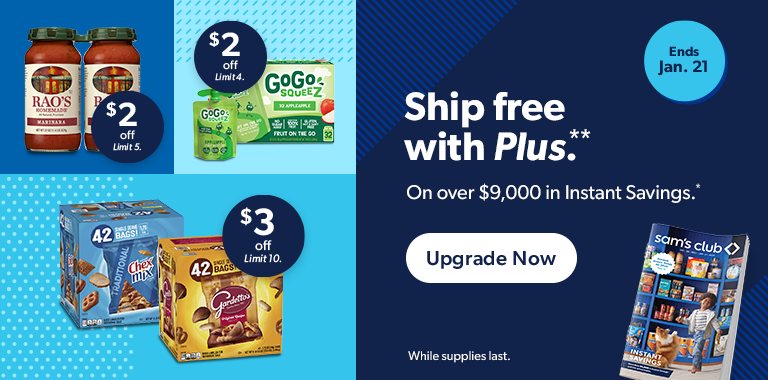 Sam's Club Instant Savings & Deals - November 2023