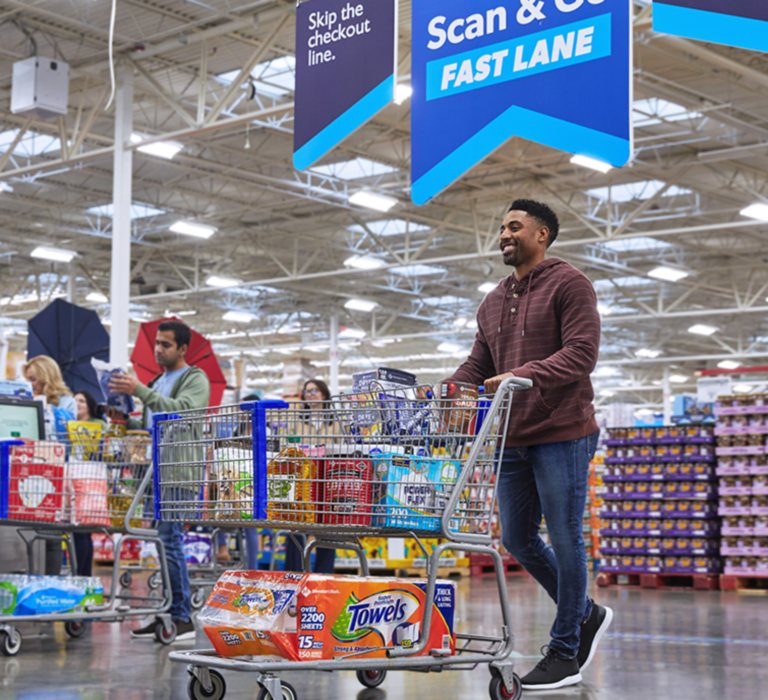 Shopping just got a whole lot easier. Skip the checkout line with Scan & Go™ shopping. Or choose Curbside Pickup.