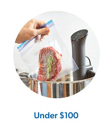 Shop under one hundred dollars.