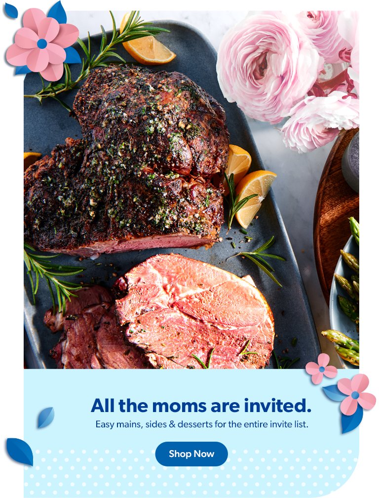 Easy mains, sides and desserts for the entire invite list. Shop Now.