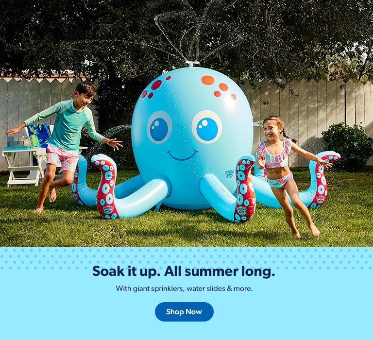 There’s summer sun for everyone with backyard inflatables, suits and more. Shop now.