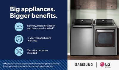 Appliances &amp; Appliance Bundles for Sale Near Me &amp; Online - Sam&rsquo;s Club