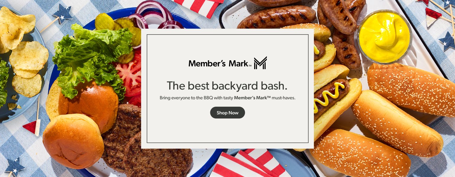 Bring everyone to the BBQ with tasty Member's Mark must haves. Shop Now