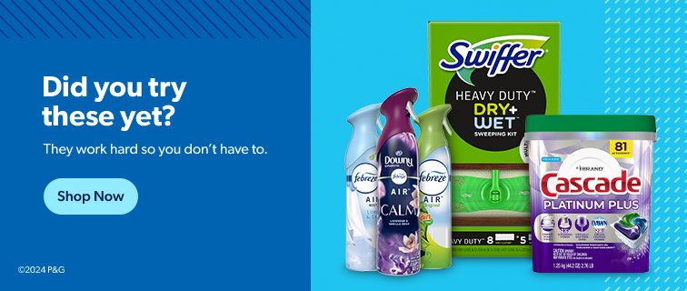 These cleaning and home essentials work hard so you don’t have to. Shop now.