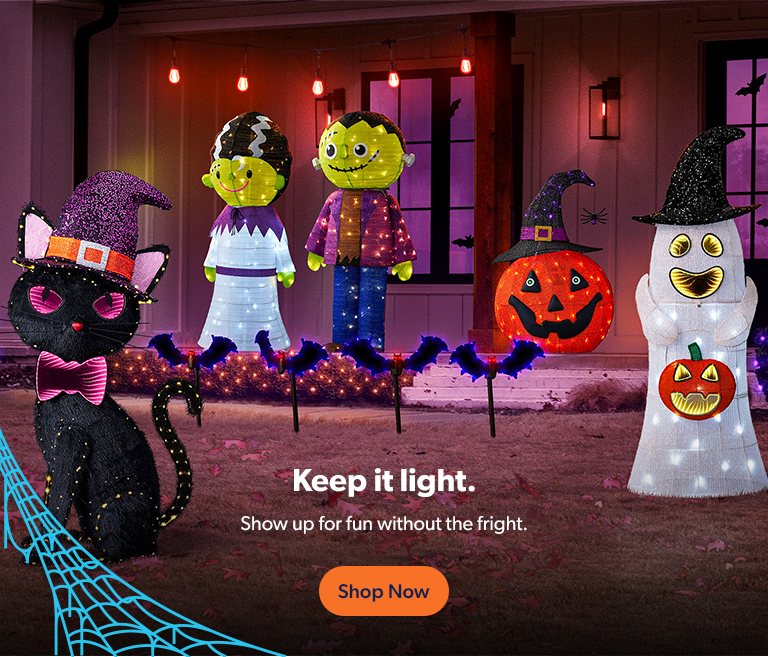 Outdoor decor with a little less fright. Shop now. 