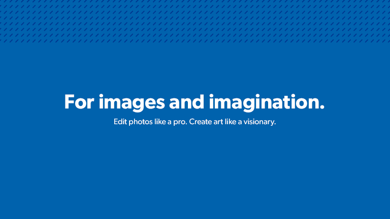 Watch video to learn more about editing photos and creating art.