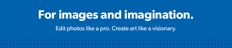 Watch video to learn more about editing photos and creating art.