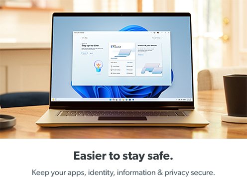 Keep your apps, identity and information safe and secure.