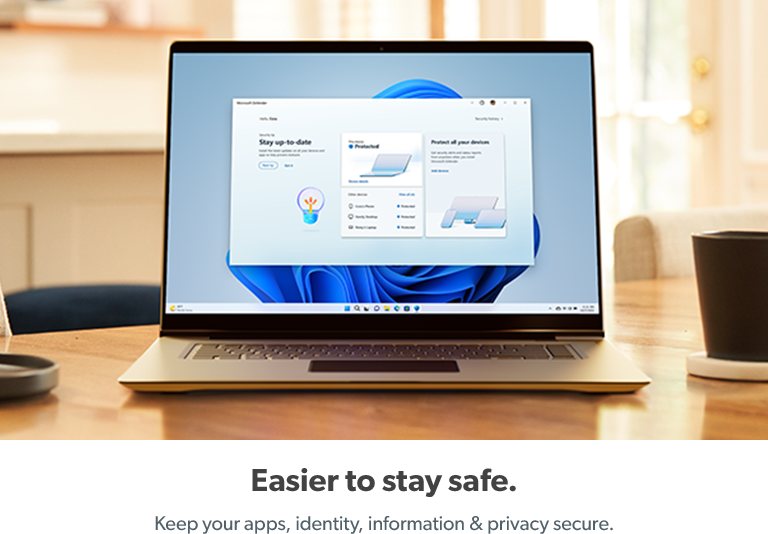 Keep your apps, identity and information safe and secure.