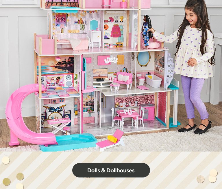 Shop Dolls & Dollhouses.