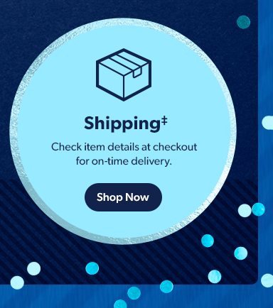 Shipping: Order by Dec. 17 for Christmas delivery. Check item details at checkout for on-time delivery. Shop Now.