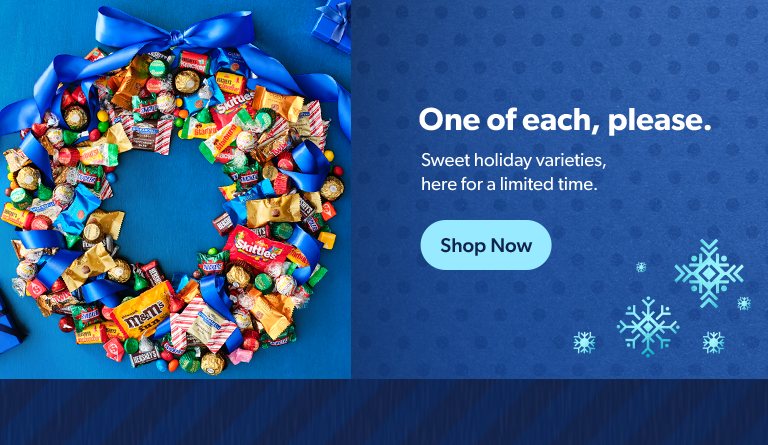 Sweet holiday candies that are here for a limited time. Shop now.