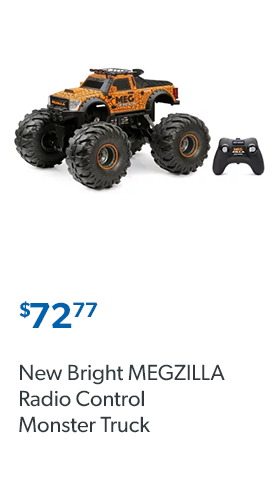 New Bright MEGZILLA Radio Control Monster Truck. Shop now.