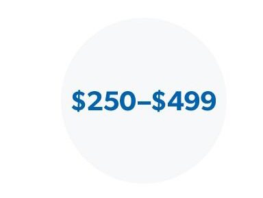 Shop $250 - $499.