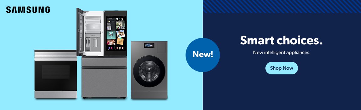 Pick smart sources with new intelligent appliances from Samsung. Shop Now.
