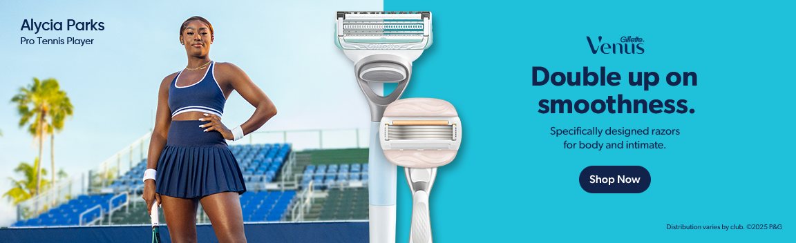 Double up on smoothness with specifically designed razors for body and intimate. Shop now.