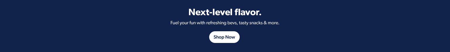 Fuel your fun with refreshing bevs, tasty snacks and more. Shop now.
