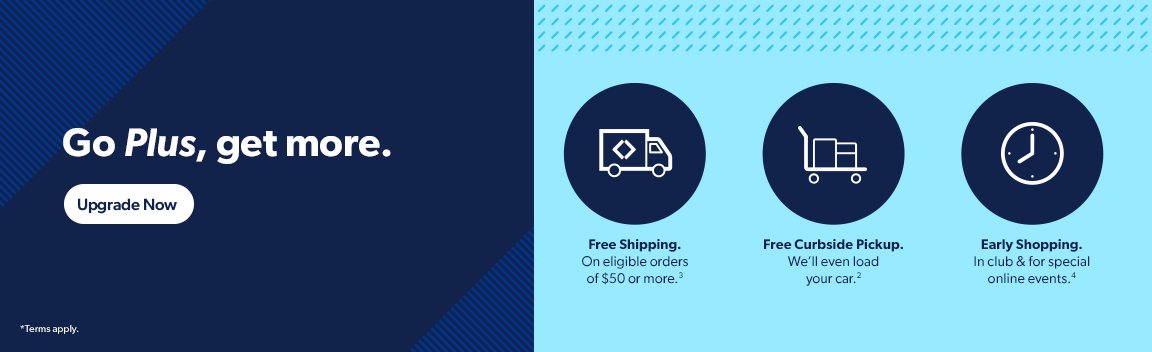 Go Plus get even more perks. Upgrade now. Terms apply.
