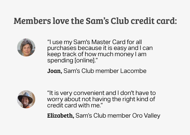 Credit - Sam's Club