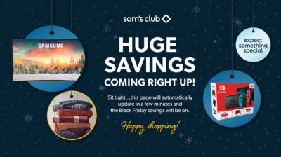 Huge Black Friday Savings are coming up. Sit tight, this